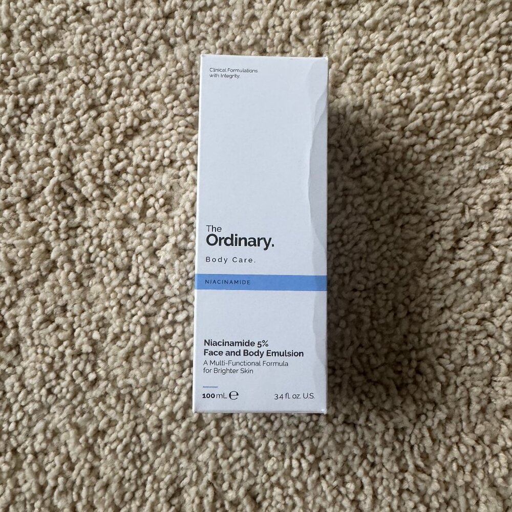 The Ordinary Body care Niacinamide 5% face and Body Emulsion